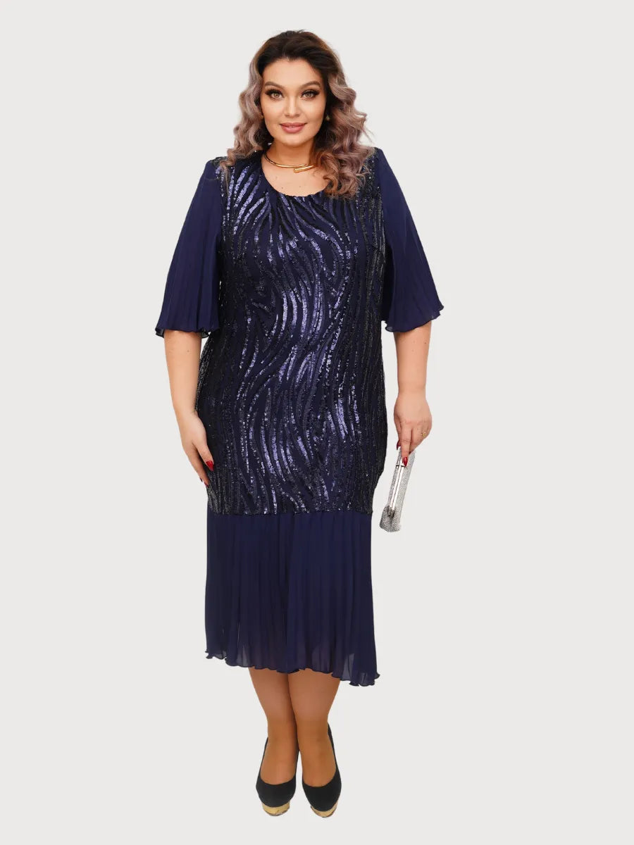 ✨👑【S-5XL】🔥2025 nowa moda wysokiej jakości elegancka retro błyszcząca szlachetna długa spódnica
