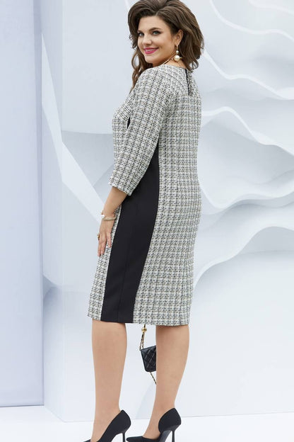 💖Oferta świąteczna -49%OFF【S-5XL】🍂Nowa, wysokiej jakości sukienka w kratę na jesień i zimę3846426