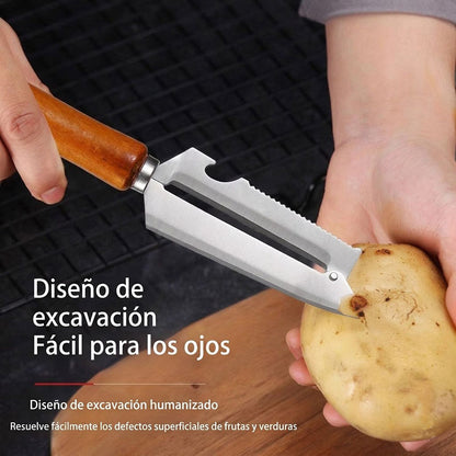 💥Compra 1 y llévate 1 gratis💥🔪Pelador multifuncional de acero inoxidable🧅