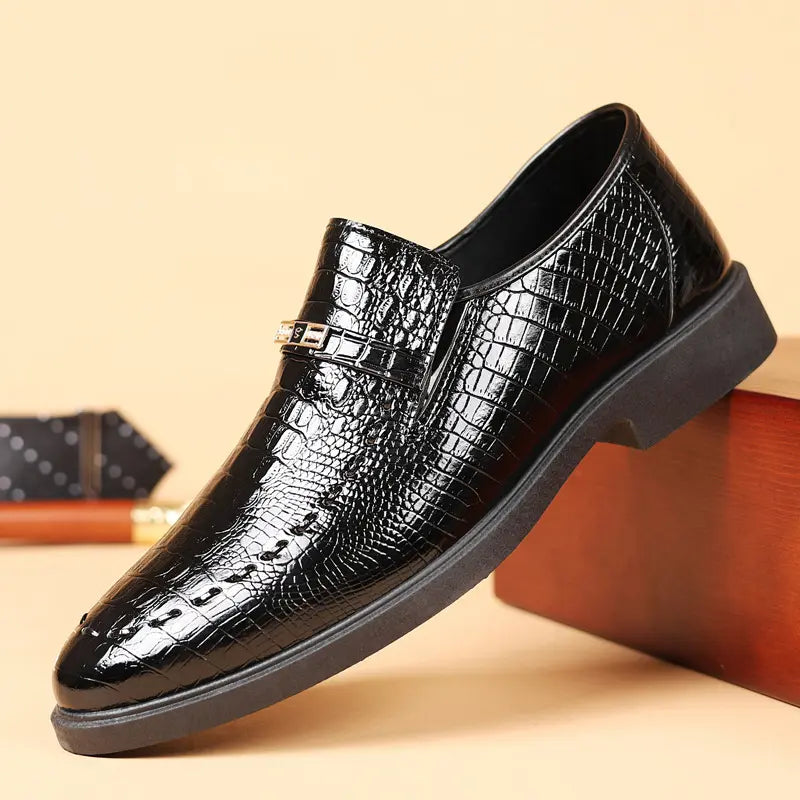 👞🐊Zapatos de piel auténtica de estilo moderno y alta gama con suelas suaves. ✅️Pago contra entrega
