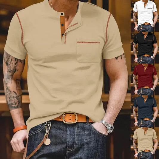 【🔥Modelo superventas】Camiseta de verano sencilla de algodón para hombre, nueva colección 2026 ✅️Pago contra entrega
