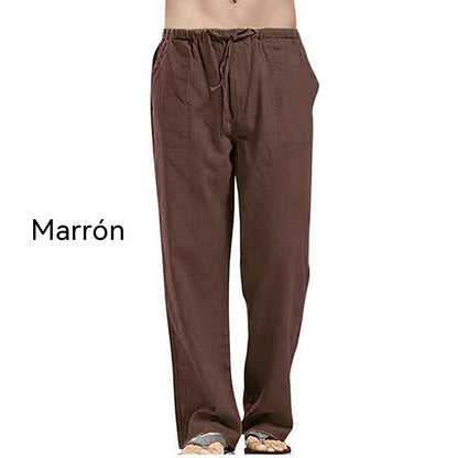💥👖【40-120kg】Pantalones casuales para hombre, confeccionados en tela de algodón de alta calidad, suaves y transpirables ✅️Pago contra entrega