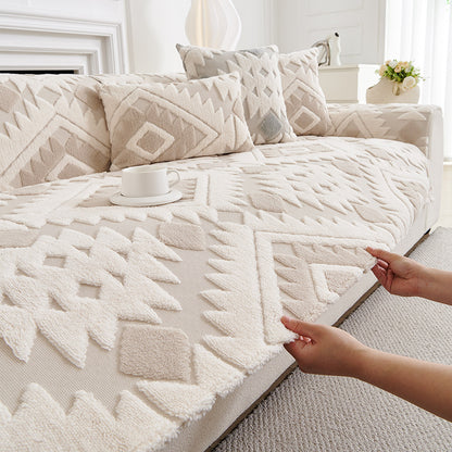 🛋️Ponuda za ranoranioce: 🎉Mekana i neklizajuća plišana navlaka za sofu🍂