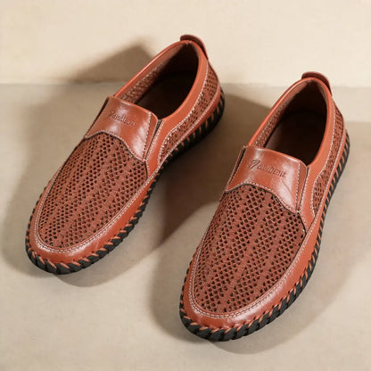 【Tallas 38-48】👞Nuevos zapatos casuales de malla para hombre para verano, ideales para viajes y actividades al aire libre.