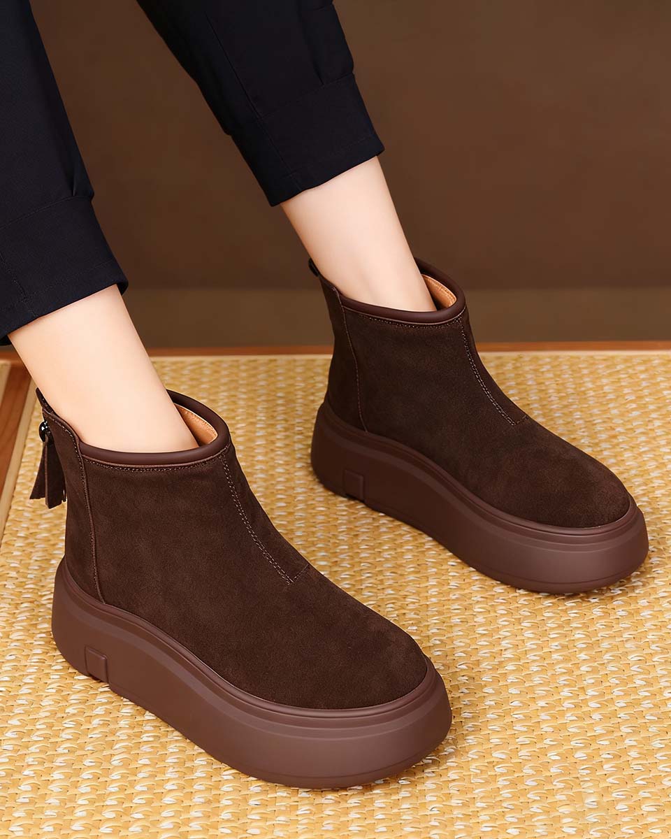 🌸💖【35-40】Damskie zimowe śniegowce, do połowy łydki, ciepłe, lekkie, odporne na zimno