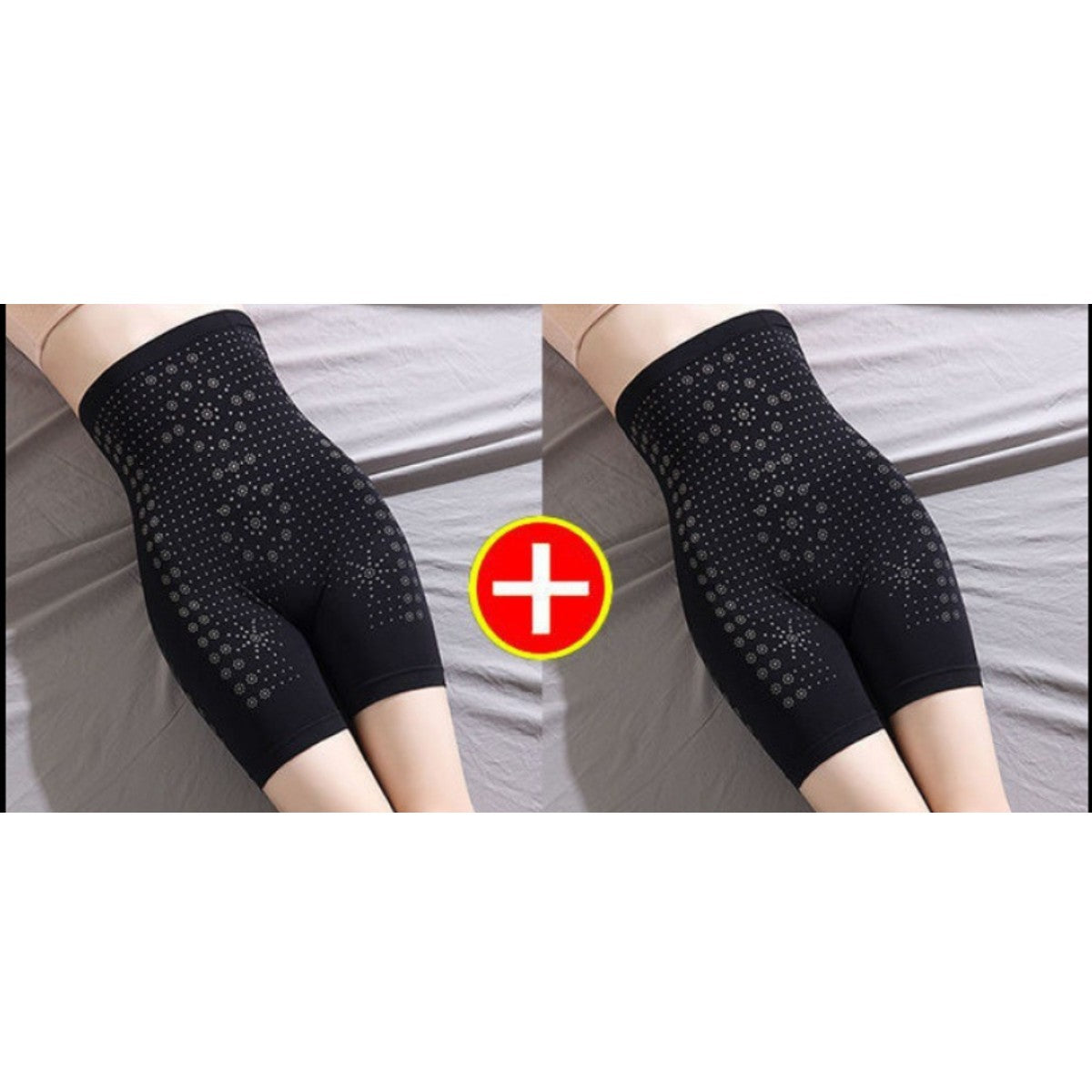 🔥✨【Kup jeden, a drugi dostaniesz gratis】Letnia, oddychająca damska bielizna modelująca sylwetkę z wysokim stanem, z efektem plastyki brzucha i uniesienia bioder