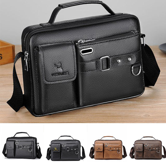 【🔥Zniżka ograniczona czasowo 50%】🤵🤵 Modna i wysokiej klasy torba na ramię dla mężczyzn3892233