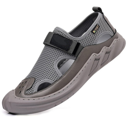 【39-47】✨Męskie sandały letnie, codzienne, oddychające, z miękką podeszwą z siateczki