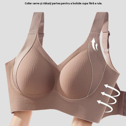 😍【4 sztuki】Biustonosz bezszwowy modelujący piersi❤️【40-95KG】