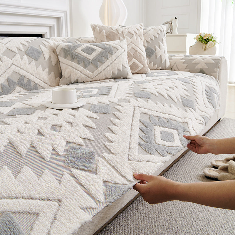 🛋️Ponuda za ranoranioce: 🎉Mekana i neklizajuća plišana navlaka za sofu🍂