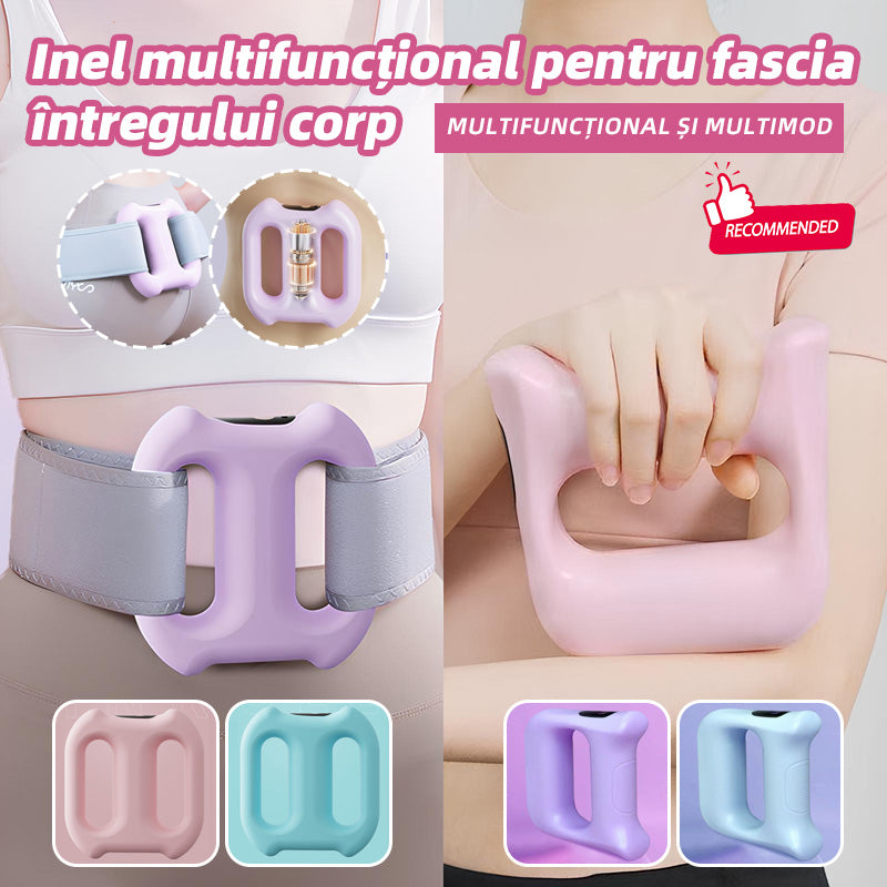 🧘‍♀️📢Fitness Goodies💥🔥Nowy przenośny, wielofunkcyjny pierścień do masażu powięzi spalający tłuszcz. Stosuj go przez 10 minut dziennie, aby złagodzić zmęczenie i zrelaksować ciało i umysł.