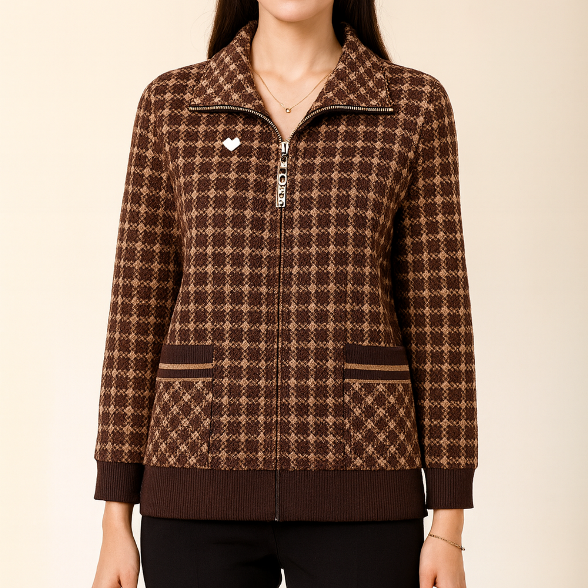 ⏳⏳Popust kmalu poteče! 【M-5XL】Nov jesensko/zimski ženski volneni plašč iz odebeljenega žameta za leto 2025