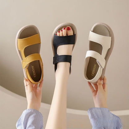 【35-43】🥰💛Nowości letnie👟[S-5XL] 2025 modne letnie damskie proste płaskie sandały casualowe,🧡wygodne i przewiewne,💛modne