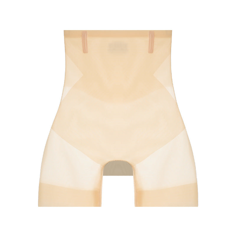 💟【Kup jeden, a drugi dostaniesz gratis, 2 sztuki do noszenia naprzemiennie】Letnia damska ultracienka bezszwowa bielizna z jedwabiu lodowego, podnosząca brzuch i pośladki