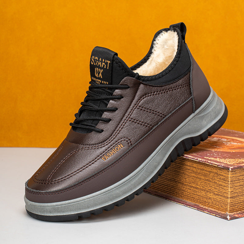 📢💥🏆Kupte jeden kus a druhý dostanete zdarma💥Pánská zimní sportovní obuv pro volný čas, novinka 2026, pravá kůže, nepromokavá, měkká podrážka, 【39-45】