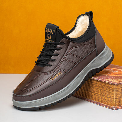 📢💥🏆Kupte jeden kus a druhý dostanete zdarma💥Pánská zimní sportovní obuv pro volný čas, novinka 2026, pravá kůže, nepromokavá, měkká podrážka, 【39-45】