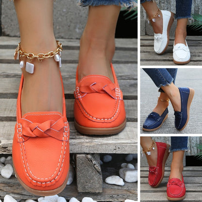 🔥✨【Specjalna oferta letnia】【35-43】Modne, oddychające, miękkie skórzane buty damskie