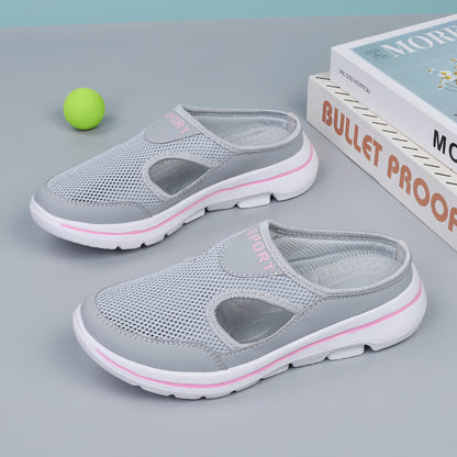 🔥✨【Cantidad limitada】【Tallas 35-48】Nuevas pantuflas casuales transpirables de moda con punta cerrada