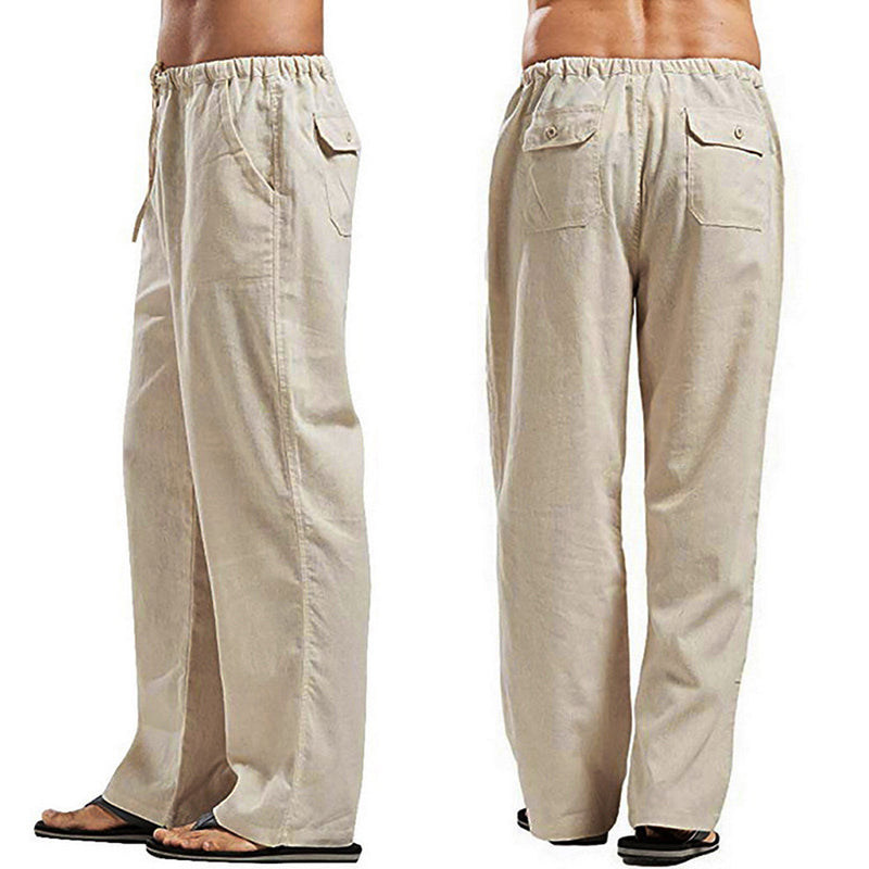 💥👖【40-120kg】Pantalones casuales para hombre, confeccionados en tela de algodón de alta calidad, suaves y transpirables ✅️Pago contra entrega
