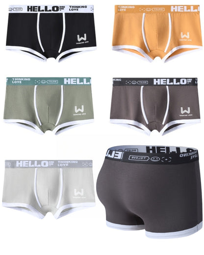 🩳Gorąca wyprzedaż [kup trzy, a dwa dostaniesz gratis] 2025 modne męskie nowe, czyste bawełniane, wygodne, swobodne bokserki, wygodne w noszeniu