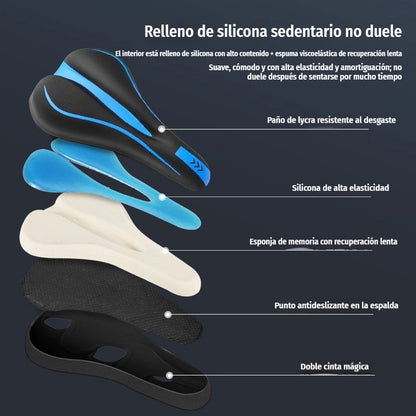 🔥 ¡Último día, 50% de descuento! Fundas de silicona para asientos de bicicleta: máxima comodidad y protección integral.✅️Pago contra entrega