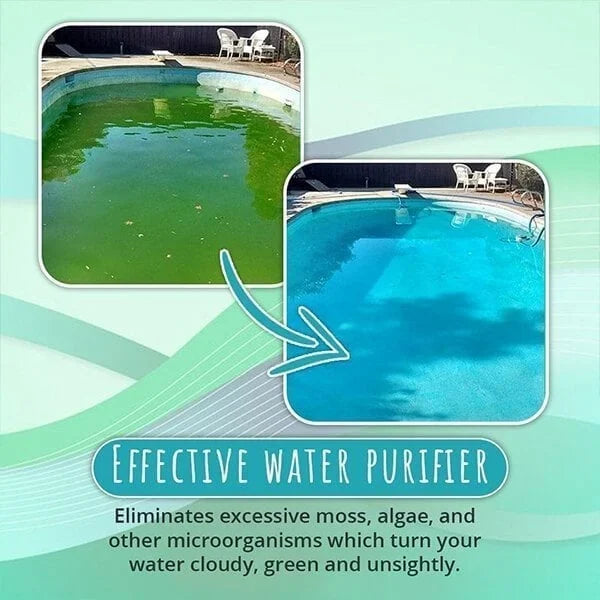 【🔥Kup jeden, a drugi dostaniesz gratis🔥】🌿Nowy środek do usuwania glonów i mchu, usuwa zieloną wodę i glony, można go stosować do czyszczenia akwariów, zbiorników na ryby i basenów