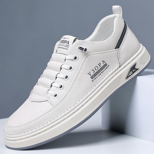 【39-44】Męskie skórzane buty biznesowe casual, oddychające 2026