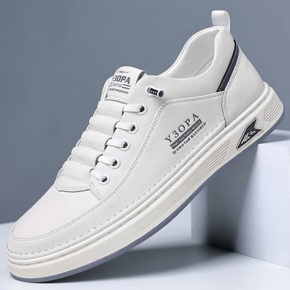 【39-44】Męskie skórzane buty biznesowe casual, oddychające 2026