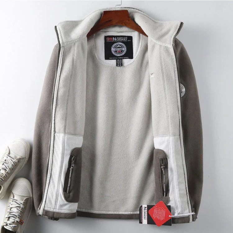 💥Kurtka Zimowa Męska Dwustronna, Ciepła, Luźna, z Bawełny/Wełny, Idealna na Chłodne Dni 【S-3XL】