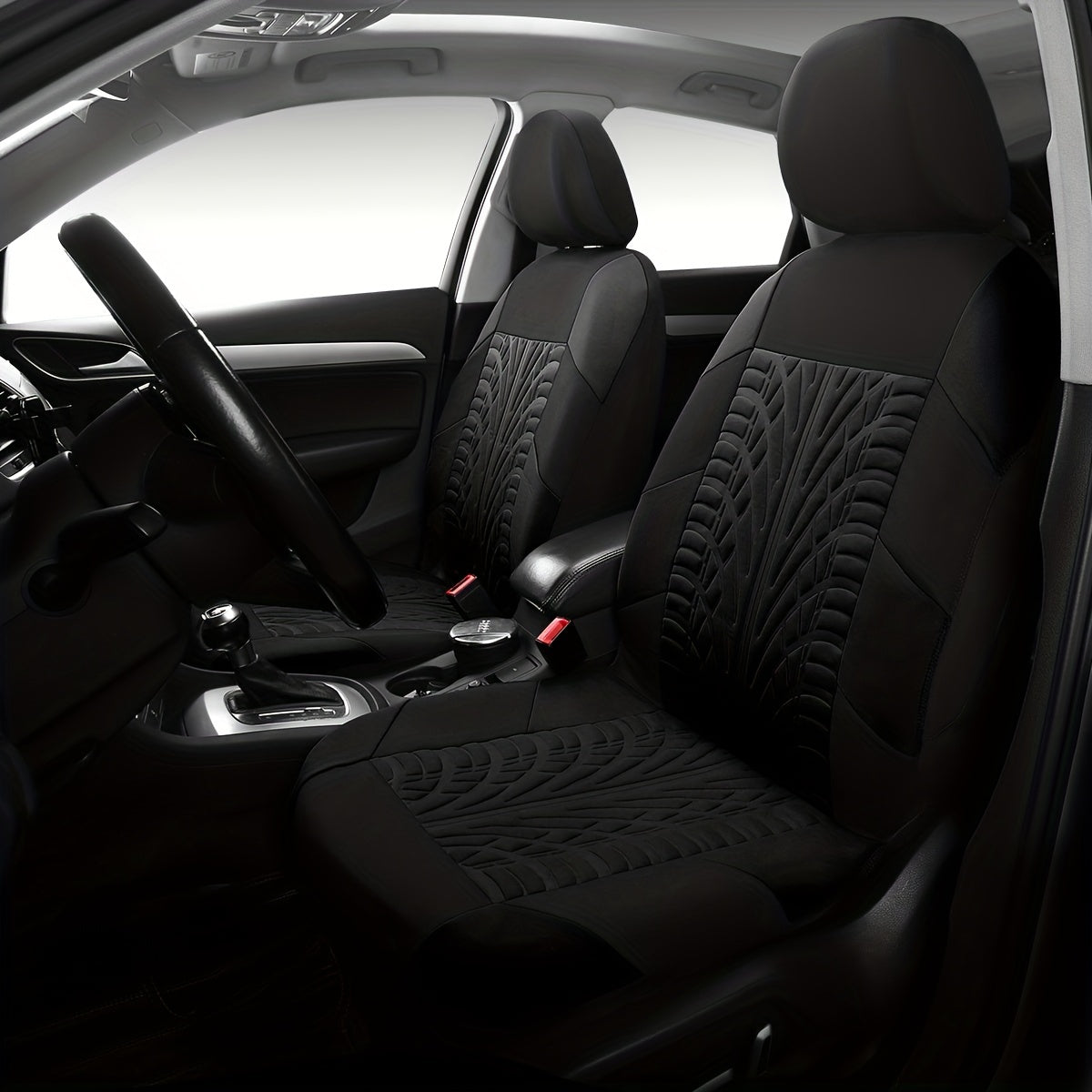 🚗🚗【Sada 2 kusů - potah sedadla*1+přední sedadlo*1】Vysoce kvalitní potah autosedačky, přední pár 2 sedadel