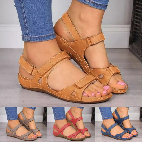 ✨ 50% de descuento🔥【35-43】Sandalias de cuero suaves y cómodas para mujer ✅️Pago contra entrega