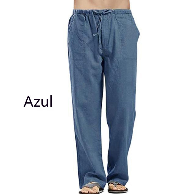 💥👖【40-120kg】Pantalones casuales para hombre, confeccionados en tela de algodón de alta calidad, suaves y transpirables ✅️Pago contra entrega