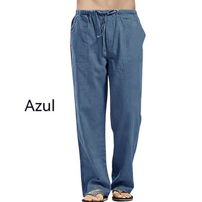 💥👖【40-120kg】Pantalones casuales para hombre, confeccionados en tela de algodón de alta calidad, suaves y transpirables ✅️Pago contra entrega