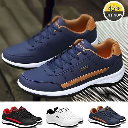 ✨【38-48】Nuevas zapatillas ortopédicas de cuero cómodas para hombre, a partir de 2026
