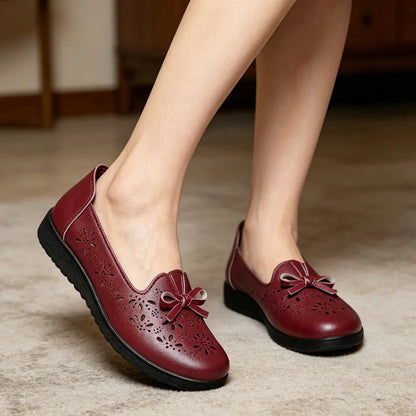 [Descuento por tiempo limitado] Zapatos de piel suave para mamás: transpirables y cómodos, tallas 35-41