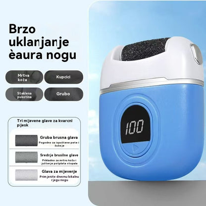 🦶🛁✨【Plaćanje pouzećem】🔥Novi model iz 2026.🔥 Potpuno nova električna turpija za stopala, uklanja žuljeve i mrtvu kožu, pogodna za mokru i suhu upotrebu