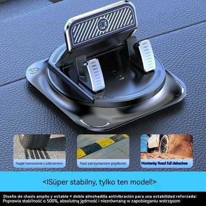 🔥【50% ZNIŻKI】🚗 Bezpieczny i inteligentny: Najlepszy uchwyt samochodowy 2 w 1 na telefon! 🚗