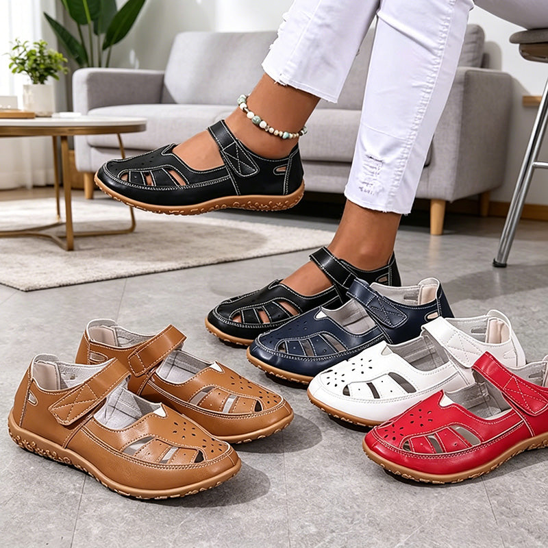Zapatos casuales de piel suave y ultra flexible: ¡comodidad increíble y caminar sin esfuerzo!