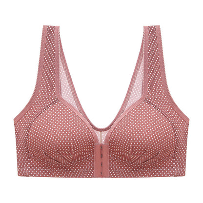 【3 pary】 Wysokiej jakości bezszwowy biustonosz push-up, modny i seksowny-3665257