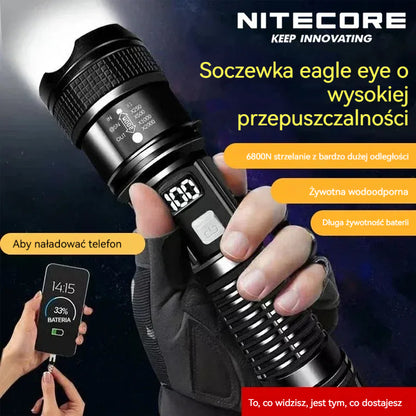🆕🔦【50% zniżki dzisiaj】Nowa zewnętrzna lampa patrolowa, mocna latarka o dużym zasięgu