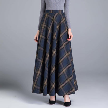 👗💖【Promocja】🔥【M-3XL】 Grubsza wełniana spódnica na jesień i zimę