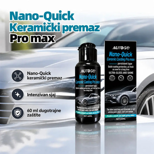 🚗✨ Nanokeramički premaz za automobile s brzim djelovanjem – Učinkovita i dugotrajna zaštita laka