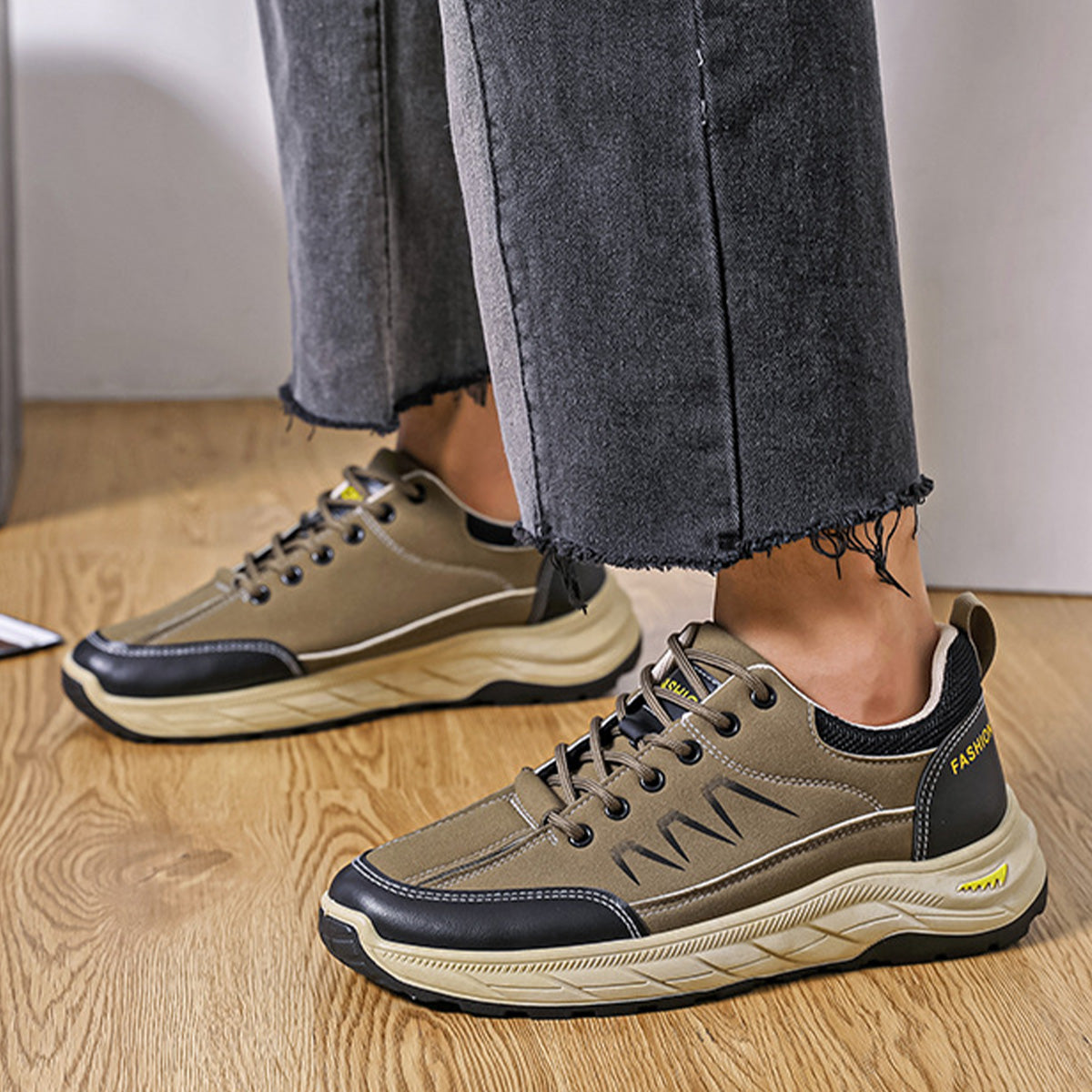 🎉【Oferta ograniczona czasowo】 Męskie, jesienne, antypoślizgowe buty sportowe, niezbędne podczas pieszych wędrówek na świeżym powietrzu