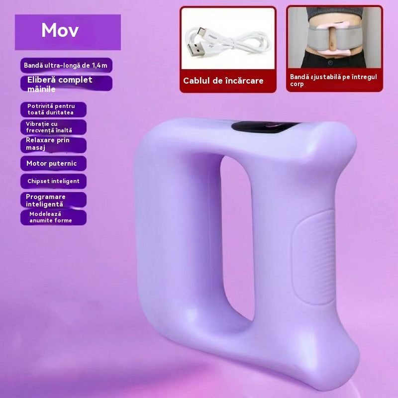 🧘‍♀️📢Fitness Goodies💥🔥Nowy przenośny, wielofunkcyjny pierścień do masażu powięzi spalający tłuszcz. Stosuj go przez 10 minut dziennie, aby złagodzić zmęczenie i zrelaksować ciało i umysł.