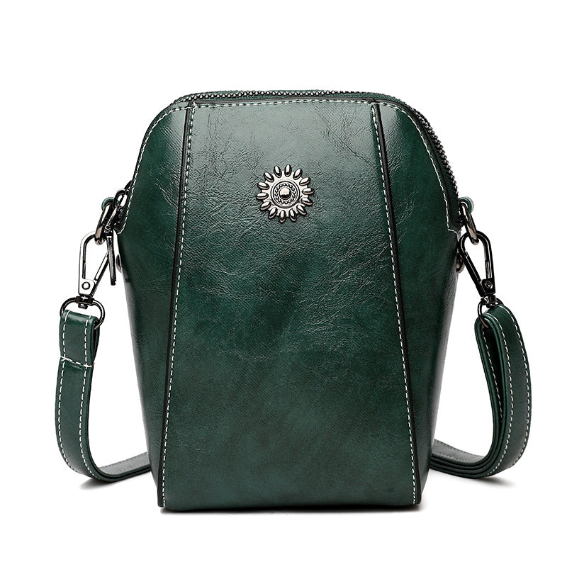 🔥👜【Specjalna oferta letnia】💖Nowa prosta wielofunkcyjna modna torba na ramię ze skóry naturalnej, mała i wykwintna