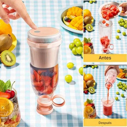 ✨🍎【50% de descuento🔥】Exprimidor inalámbrico portátil: fácil de transportar
