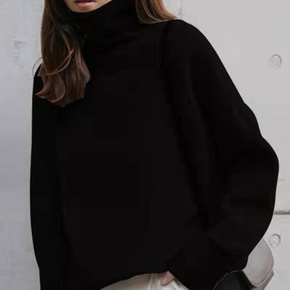 🔥✨Gorący nowy produkt【S-2XL】🎀🍂2024 Nowy damski, miękki, ciepły sweter z golfem-3829191