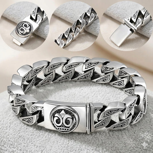 💥【Oferta por tiempo limitado】🔥Pulsera de la suerte de plata 925 completamente nueva, año 2026.