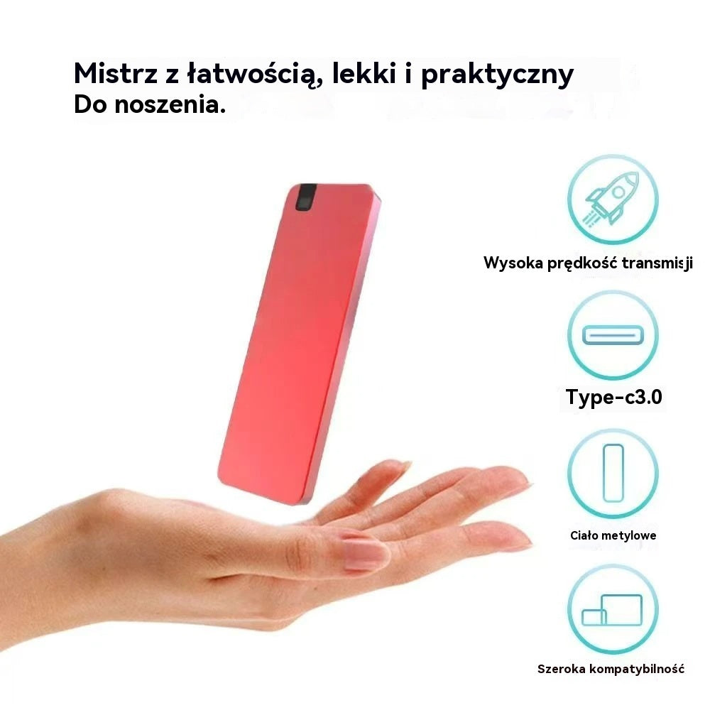 ⚡👍 Dysk twardy USB 3.0 wielofunkcyjny o wysokiej prędkości (srebrny) | Szybkie transfery, duże kompatybilność, bezstresowe magazynowanie 💻📦