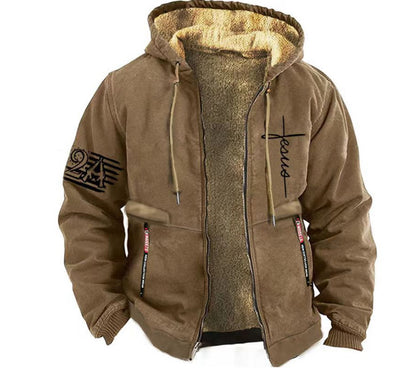 🔥🧥🔥【Płatność przy odbiorze】【S-3XL】Modna gruba polarowa męska kurtka casualowa na jesień i zimę